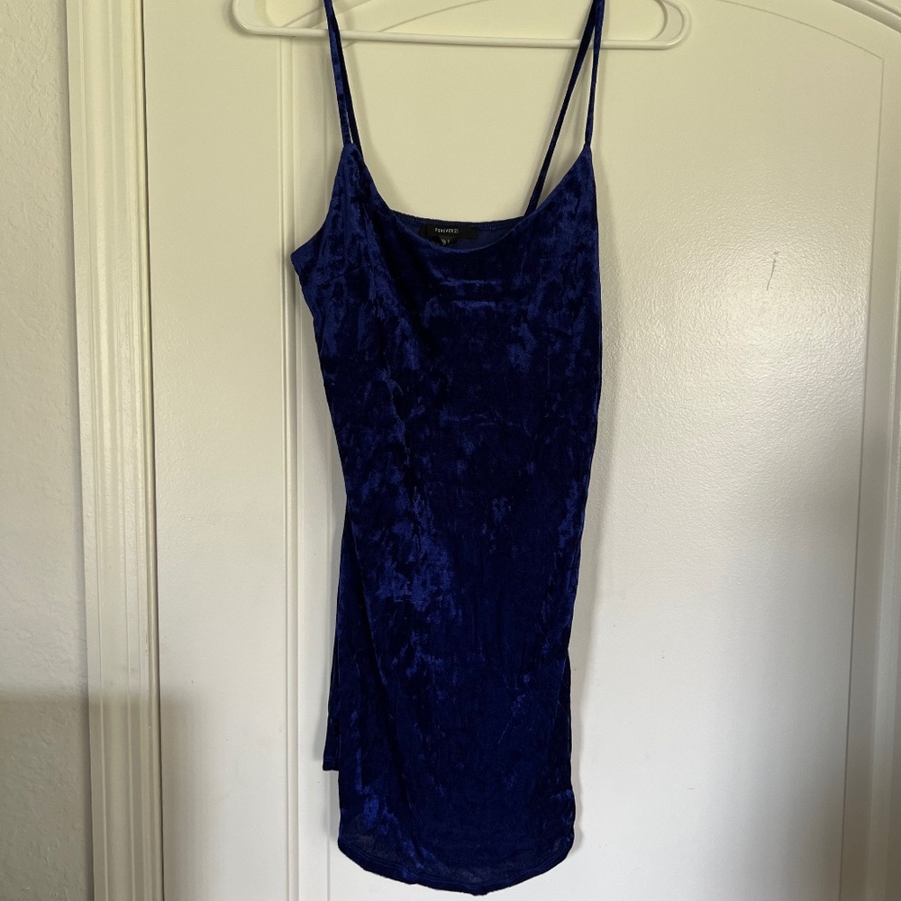 Forever 21 Velvet Mini Dress